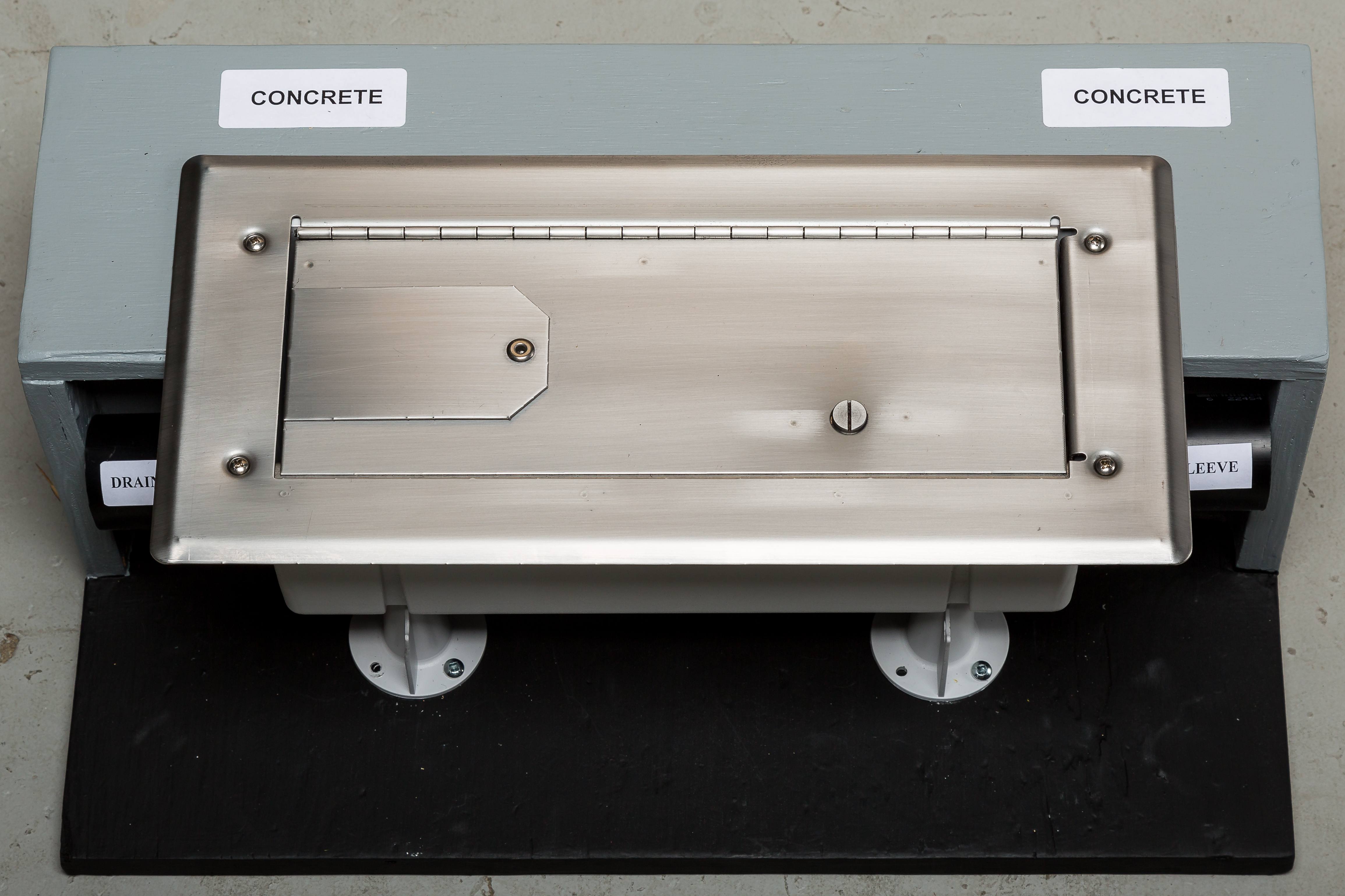 Concrete Deck Versatile Gas Plug Burnaby Manufacturing Ltd